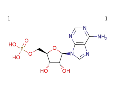 Phosphoric acid mono-[(2R,3S,4R,5R)-5-(6-amino-purin-9-yl)-3,4-dihydroxy-tetrahydro-furan-2-ylmethyl] ester