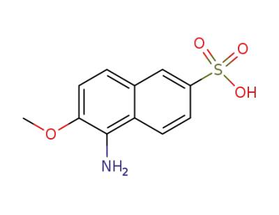 1-amino-2-methoxy-naphthalene-6-sulfonic acid