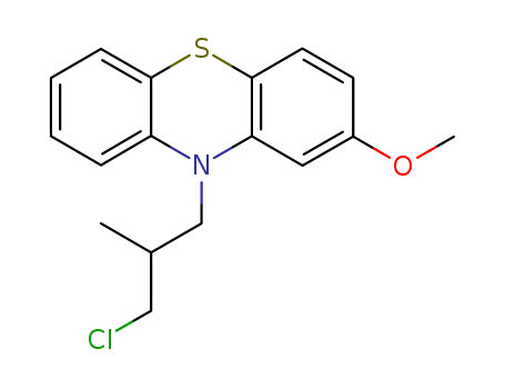10-(3-chloro-2-methylpropyl)-2-methoxy-10H-phenothiazine