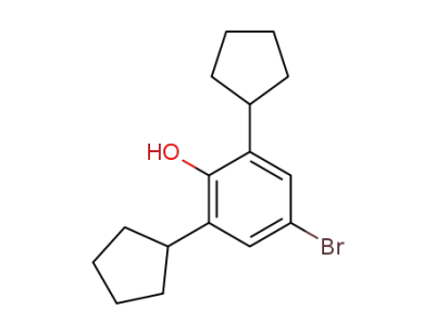 4-Brom-2,6-dicyclopentylphenol