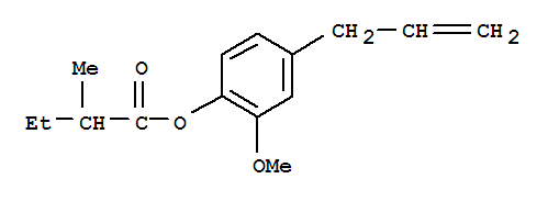 4-allyl-2-methoxyphenyl 2-methylbutyrate