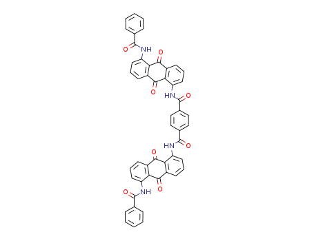 N,N'-bis[5-(benzoylamino)-9,10-dihydro-9,10-dioxo-1-anthryl]terephthaldiamide