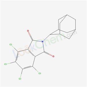 3,4,5,6-tetrachloro-N-(tricyclo[3.3.1.13,7]dec-2-yl)phthalimide